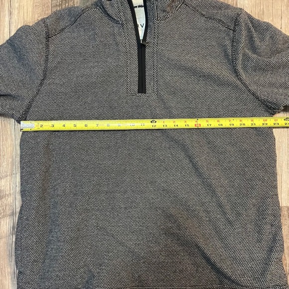 ORVIS Mens Lg Classic Collection 1/4 Zip Sherpa Lined Pullover Sweater - Picture 7 of 9